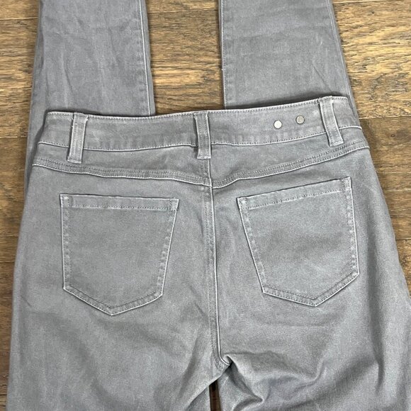 CABI High Skinny Jeans Smoked Pearl Gray Sz 4 #3565 NWOT - Picture 5 of 7